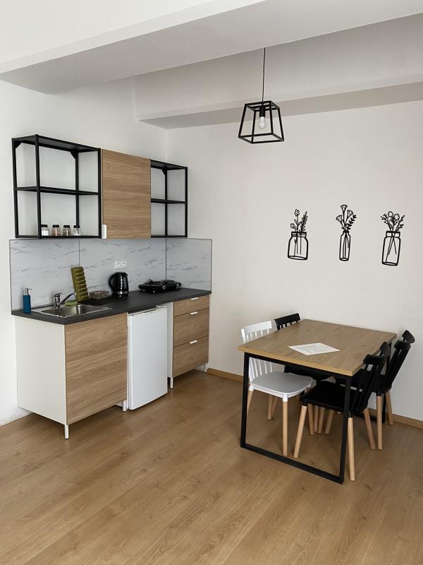 Trojlôžkový apartmán - kuchynka